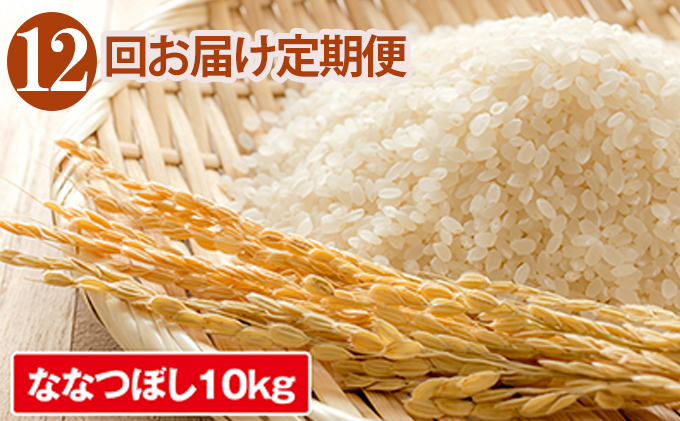 北海道共和町のふるさと納税 ◆12ヶ月連続定期便◆JAきょうわ米  ななつぼし10kg