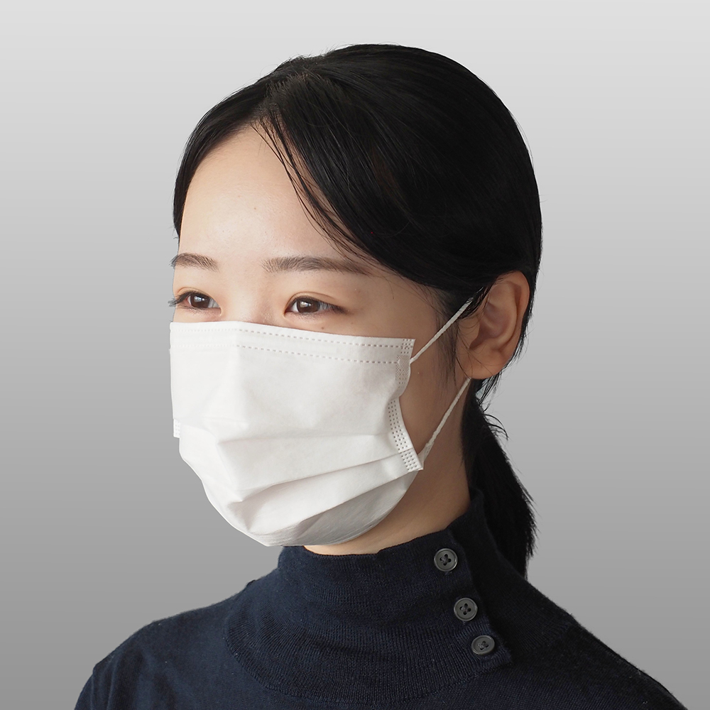 三重県多気町のふるさと納税 SH-01　シャープ製不織布マスク　ふつうサイズ　30枚入