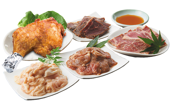 北海道赤平市のふるさと納税 【肉好き必見！】5種の焼肉食べ比べセット