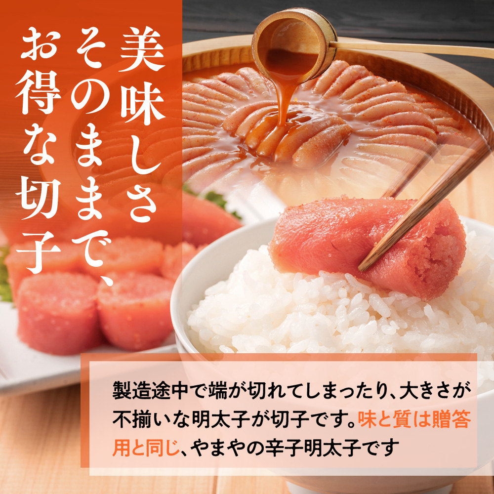 福岡県篠栗町のふるさと納税 AZ005 ＜ご家庭用明太子＞やまや　うちのめんたい切子込　300g