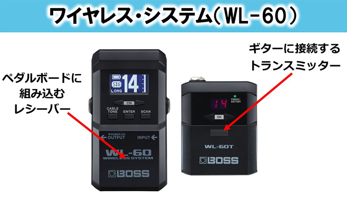 静岡県浜松市のふるさと納税 【BOSS】WL-60/ワイヤレス・システム【配送不可：離島】