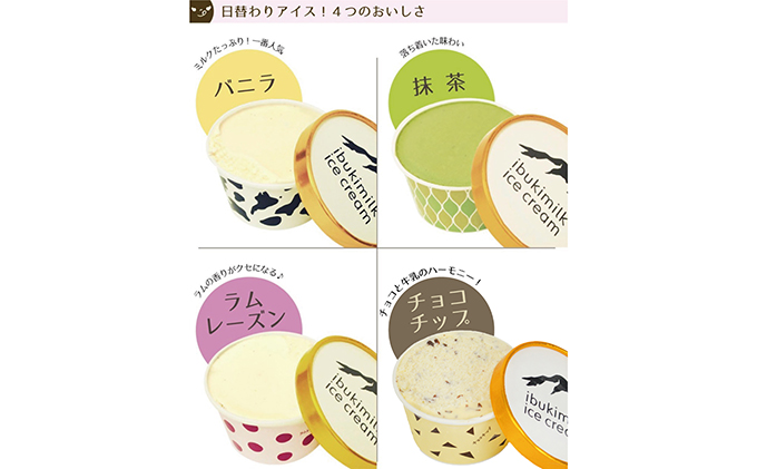 滋賀県米原市のふるさと納税 ミルクファーム伊吹のアイスクリーム9個セット