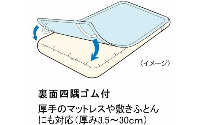 滋賀県米原市のふるさと納税 ウォッシャブル ウールベッドパット シングル 近江布団 洗える ベッドパット ウール 布団 寝具 抗菌 防臭 日用品 生活雑貨 快適 睡眠 快眠 生活 滋賀 滋賀県 米原市