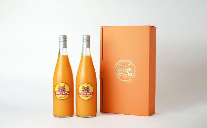 静岡県浜松市のふるさと納税 マルマみかんストレート果汁100％ジュース　720ml×2本
