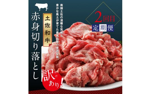 土佐味堪能3ヶ月定期便（1回目「訳ありカツオのたたき」約1.5kg／2回目「訳あり土佐和牛切り落とし赤身」800g／3回目「訳あり土佐和牛サイコロステーキもも赤身」400g）|興洋フリーズ(株)・有限会社福乃屋　 芸西村事業所