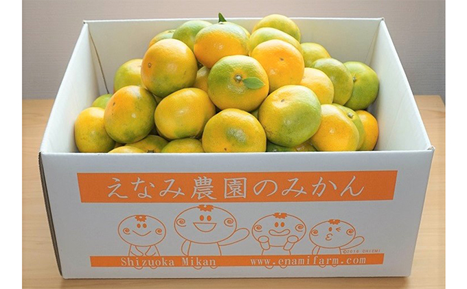 静岡県浜松市のふるさと納税 えなみ農園の極早生みかん　5kg（S～Lサイズミックス）