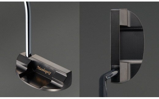 【美品 値下げ】マスダゴルフ　パター　STUDIO3 ブラックコート仕上げ感性と安定感の調和マスダゴルフ