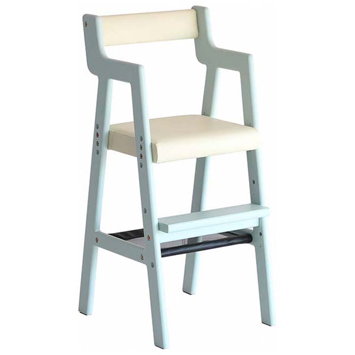 兵庫県加西市のふるさと納税 Kids High Chair -comet- （シアングレー） キッズ 入学祝 子供用 子ども用 新生活 インテリア おしゃれ かわいい 椅子 いす チェア 木製