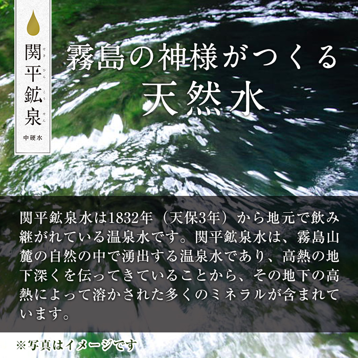 鹿児島県霧島市のふるさと納税 B-025 ＜定期便・全5回＞関平鉱泉水10L×1箱！美容と健康のミネラル成分シリカが豊富なミネラルウォーター【関平鉱泉所】霧島市 シリカ水