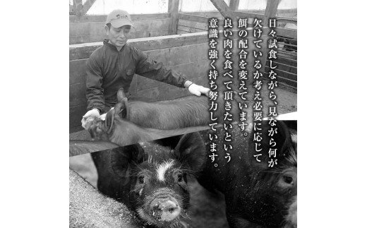 鹿児島県霧島市のふるさと納税 A-223 鹿児島黒豚1.4kgうす切り肉(200g×7パック)【米平種豚場ふくふく黒豚の里】