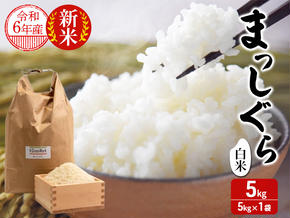 令和6年産 まっしぐら 白米 5kg 1袋 米 精米 こめ お米 おこめ コメ ご飯 ごはん 令和6年 H.GREENWORK 青森 青森県