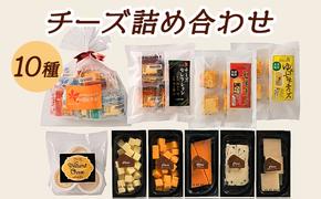 10種のチーズの詰め合わせおつまみ 詰め合わせ  セット 長野 信州 小諸 乳製品 加工食品 盛り合わせ 