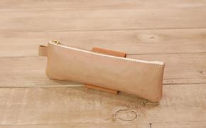 本革 ペンケース 日本製 レザー 革製品 高級 Bliss ピット鞣し 文具 WH-11