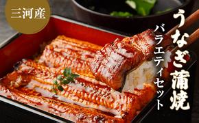 うなぎ蒲焼バラエティセット（三河産）