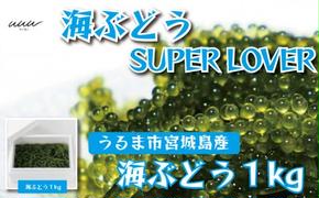 海ぶどうSuperLover 大容量1kgパック[2024年4月より順次発送]