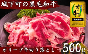 牛肉 切り落とし オリーブ牛 500g 肉 お肉 牛 和牛 国産 切落し すき焼き しゃぶしゃぶ 焼肉 焼き肉