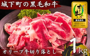 牛肉 切り落とし オリーブ牛 1kg 肉 お肉 牛 和牛 国産 切落し すき焼き しゃぶしゃぶ 焼肉 焼き肉