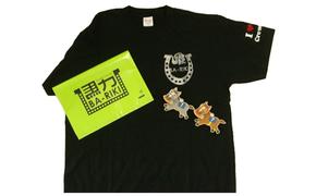 馬グッズ　Tシャツ1枚＆マグネット2個