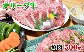 【発送月が選べる】香川県産黒毛和牛オリーブ牛焼肉　500g