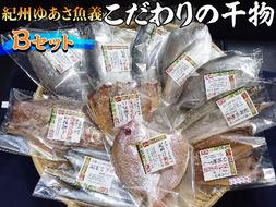 紀州ゆあさ魚義 こだわりの干物　Bセット≪サバ タイ サンマ アジ カマス おかず 冷凍 詰め合わせ≫◆