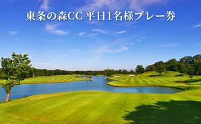 東条の森カントリークラブ 平日 1名様 プレー券 東条の森CC [ ゴルフ 加東市 兵庫県 関西 ゴルフ場 ]