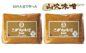 味噌 山吹味噌 黄金 1kg×2 セット 信州味噌 みそ ミソ 熟成 信州 信州みそ 無添加 調味料 小分け 長野県 長野