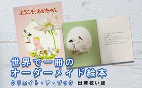 オーダーメイド 絵本 ようこそ！あかちゃん [あったか絵本屋 宮崎県 美郷町 31ax0011] 誕生日 プレゼント 出産祝 贈り物 クリエイト・ア・ブック 送料無料