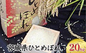 【林ライス】令和6年度米 岩沼産 ひとめぼれ 20kg