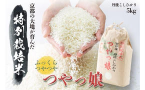 令和6年産 特別栽培米つやっ娘米 5kg 丹後こしひかり お米 米 ご飯 コシヒカリ つやっ娘 丹後 宮津 京都 海の京都 特別栽培米 新米 グルメ