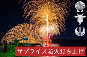 洞爺湖温泉 サプライズ 花火打ち上げ券