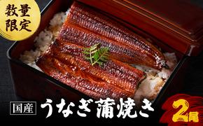 数量限定 国産うなぎ 蒲焼き 2尾 セット 詰め合わせ うなぎ 鰻 ウナギ 国産 うなぎの蒲焼き 鰻の蒲焼 老舗うなぎ専門店 徳右ェ門 魚介 魚介類 海鮮 限定 福井 福井県 若狭町