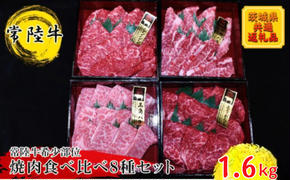 【常陸牛希少部位】焼肉食べ比べ8種セット(茨城県共通返礼品) 