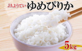 北海道産 ゆめぴりか 精米 5kg お米 米 白米 ブランド米 ご飯 ごはん おにぎり 主食 産直 贈り物 ギフト備蓄 JAようてい 送料無料 北海道 倶知安町