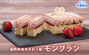 ケーキ Strawberry Fields 福岡産 あまおう 苺 モンブランケーキ 配送不可 離島