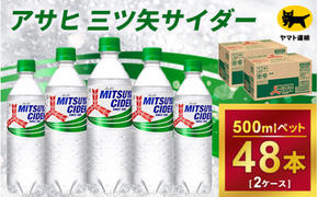 三ツ矢サイダー 500ml × 2ケース (48本)