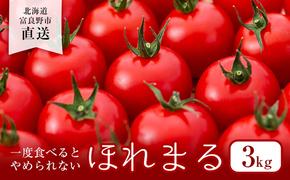 【2025年夏発送】ふらの ミニトマト 3kg（品種：ほれまる）北海道 富良野市 野菜 新鮮 直送 トマト 道産 ふらの 送料無料 数量限定 先着順 