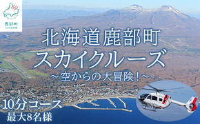 【最大8名】北海道スカイクルーズ 10分コース スカイクルージング 遊覧飛行 体験 観光 鹿部 駒ヶ岳 大沼 道南