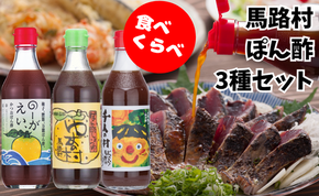 【年内発送】 ポン酢 食べ比べ 3種 セット ゆずの村 のーがえい 1000人の村 調味料 お歳暮 ギフト 年内配送 ゆず ゆずポン 柚子 ぽん酢 ユズ 有機 オーガニック 無添加 産地直送 高知県 馬路村【464】