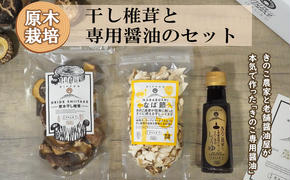 宮崎県産 干し椎茸 40g なば節 20g 専用醤油 1本 セット [ HUTTE 宮崎県 美郷町 31ao0018] 乾燥椎茸 出汁 オーガニック 原木栽培 有機JAS認証 料理 調理 常温 渡川 アヒージョ 煮物 煮付け おかず おこわ 鍋 みそ汁 炒め物 うどん そば スープ パスタ リゾット 春巻き 数量限定