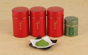 宇治抹茶　春香の昔340g(100g缶入×3本、40g缶入×1本)〈宇治抹茶 抹茶 茶 粉末 宇治 お茶 茶道 料理 お菓子作り 石臼挽き 飲料 加工食品 缶〉