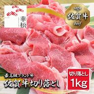 BL037_佐賀牛切り落とし 1,000g (500g x 2パック)