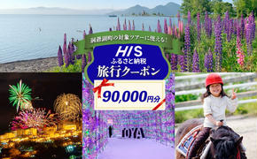 HISふるさと納税 クーポン(北海道 洞爺湖町)【90,000円分】 旅行 ツアー 宿泊 ホテル 観光 飛行機 