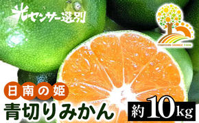 こだわりの青切りみかん 約10kg 農家直送 有機質肥料 100% サイズ混合 ｜ みかん 柑橘 果物 くだもの 果実 フルーツ 和歌山 有田 ※北海道・沖縄・離島への配送不可 ※2025年9月下旬～10月上旬頃に順次発送予定