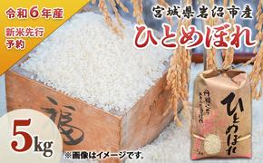 米 令和6年度 宮城県産 ひとめぼれ 5kg お米 こめ コメ