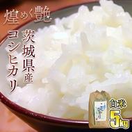 【定期便2ヶ月連続】煌めく艶 令和6年 茨城県産 コシヒカリ 5kg【白米】5kg×2回 合計10kg ｜ 白米 日本穀物検定協会 最高評価 精米 ごはん ご飯 お米 おこめ 精米 こしひかり ブランド米 定期 定期便 国産 茨城県産 守谷市 送料無料