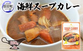 海鮮スープカレー 250g×3個 カレー レトルト