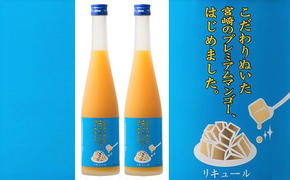 マンゴー梅酒　500ml×2本　＜篠崎＞