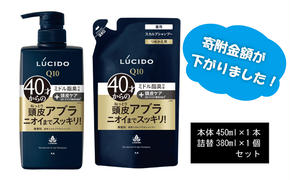  マンダム ルシード 薬用 スカルプ デオ シャンプー (本体1個＋詰替用1個)MA-18[ LUCIDO 頭皮ケア 臭いケア 男性化粧品 おしゃれ 日用品 ]