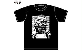 アメコミ風ガジロウTシャツ白