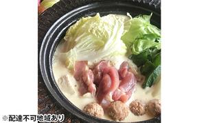 鶏白湯スープ さつま地鶏の白鍋 [鍋セット 鶏ガラ 濃厚スープ つくね 野菜 麺]